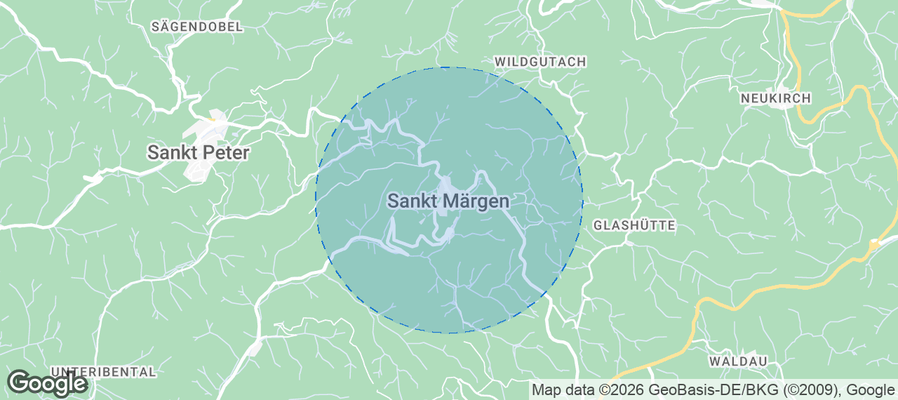 St. Märgen Airbnb map